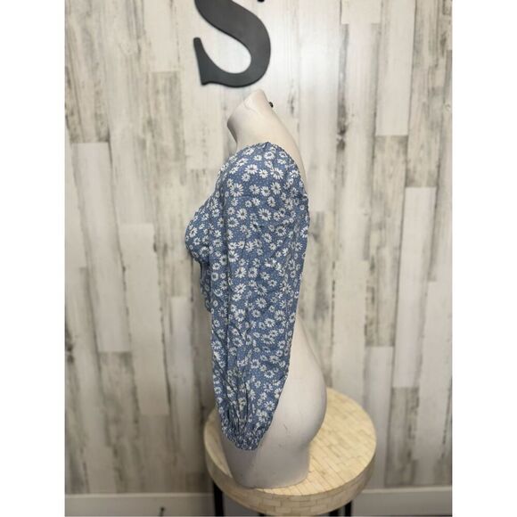 Wild fable blue blouse - Picture 3 of 9